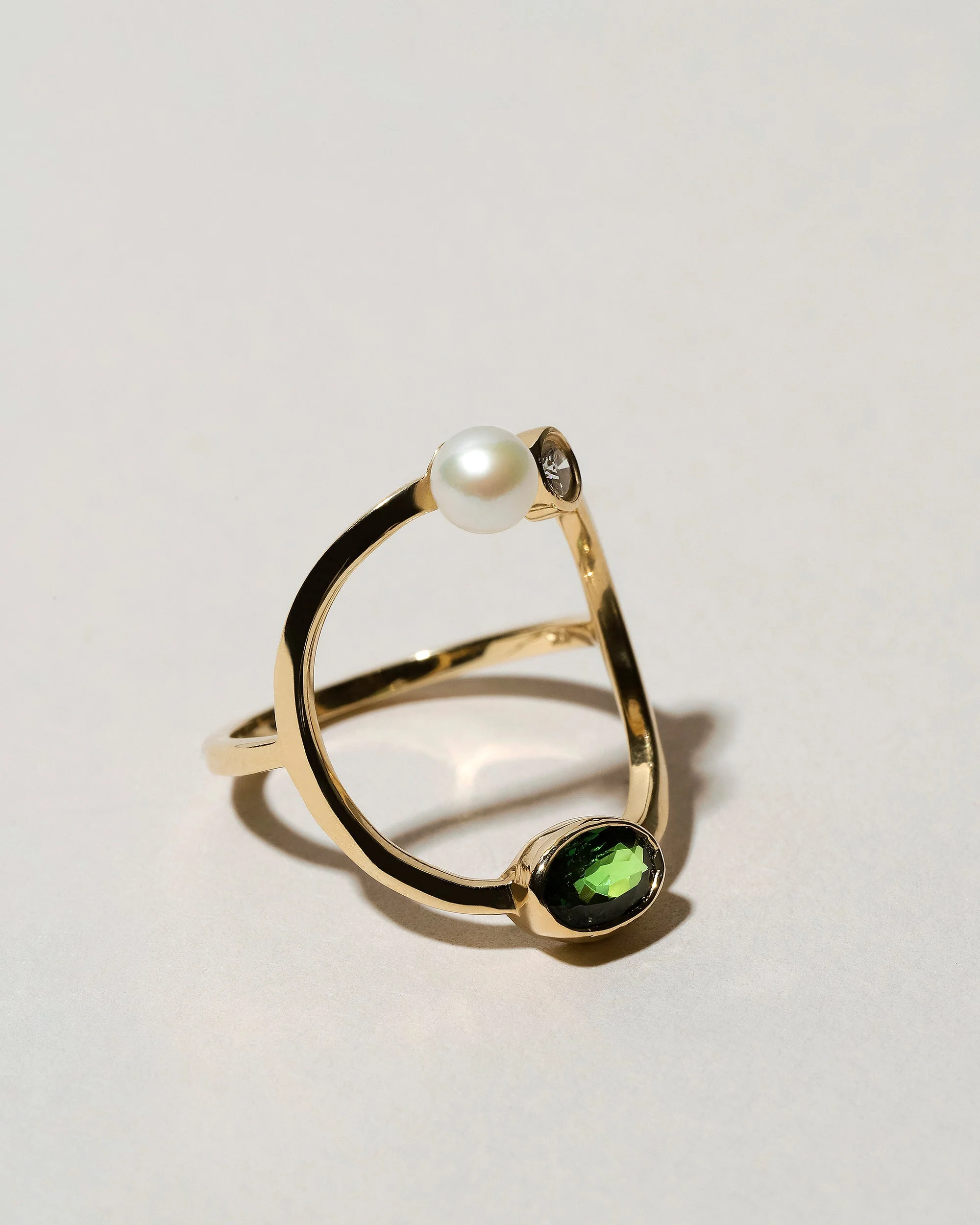 Trilogy Ring - Tsavorite - Image 3