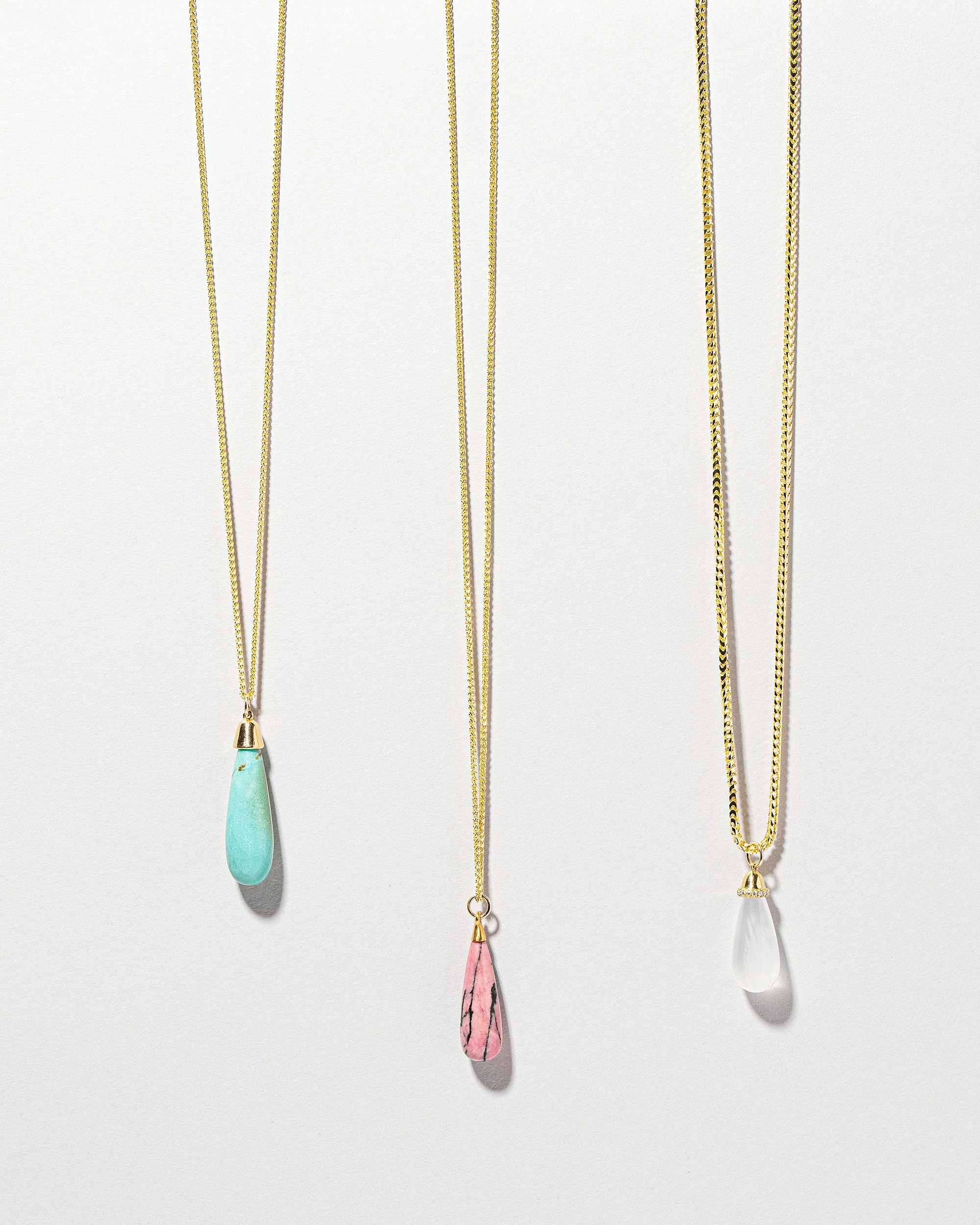 Turquoise Drop Pendant - Image 3