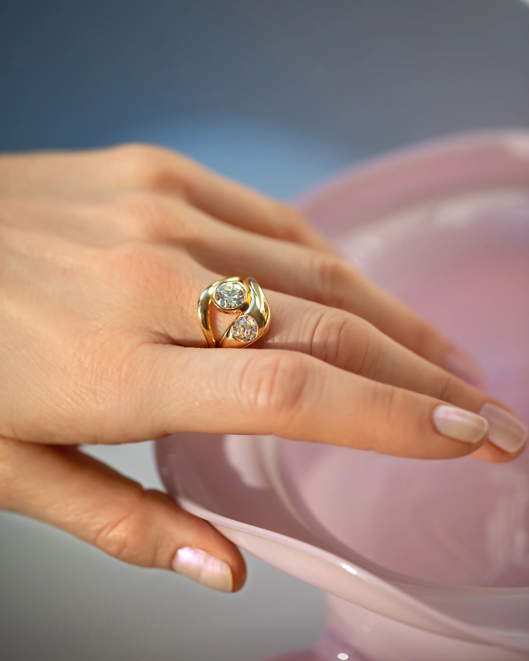 Two Ring - Diamond - Image 5