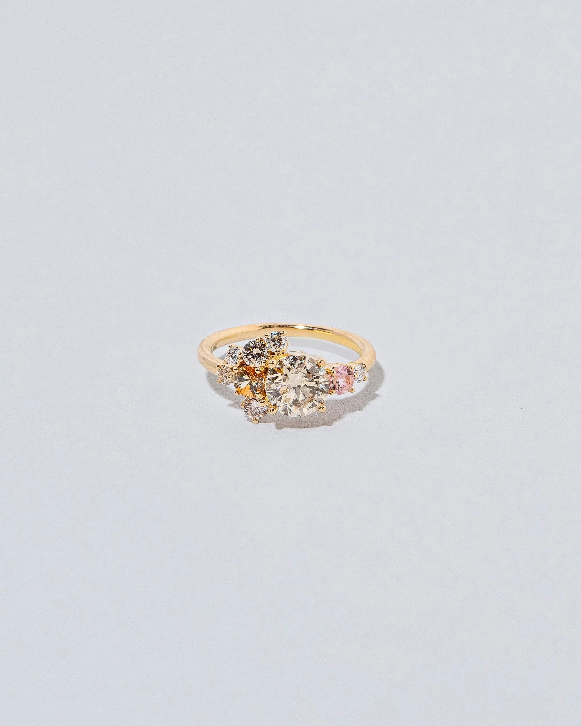 Vega Ring - Champagne Diamond - Image 4