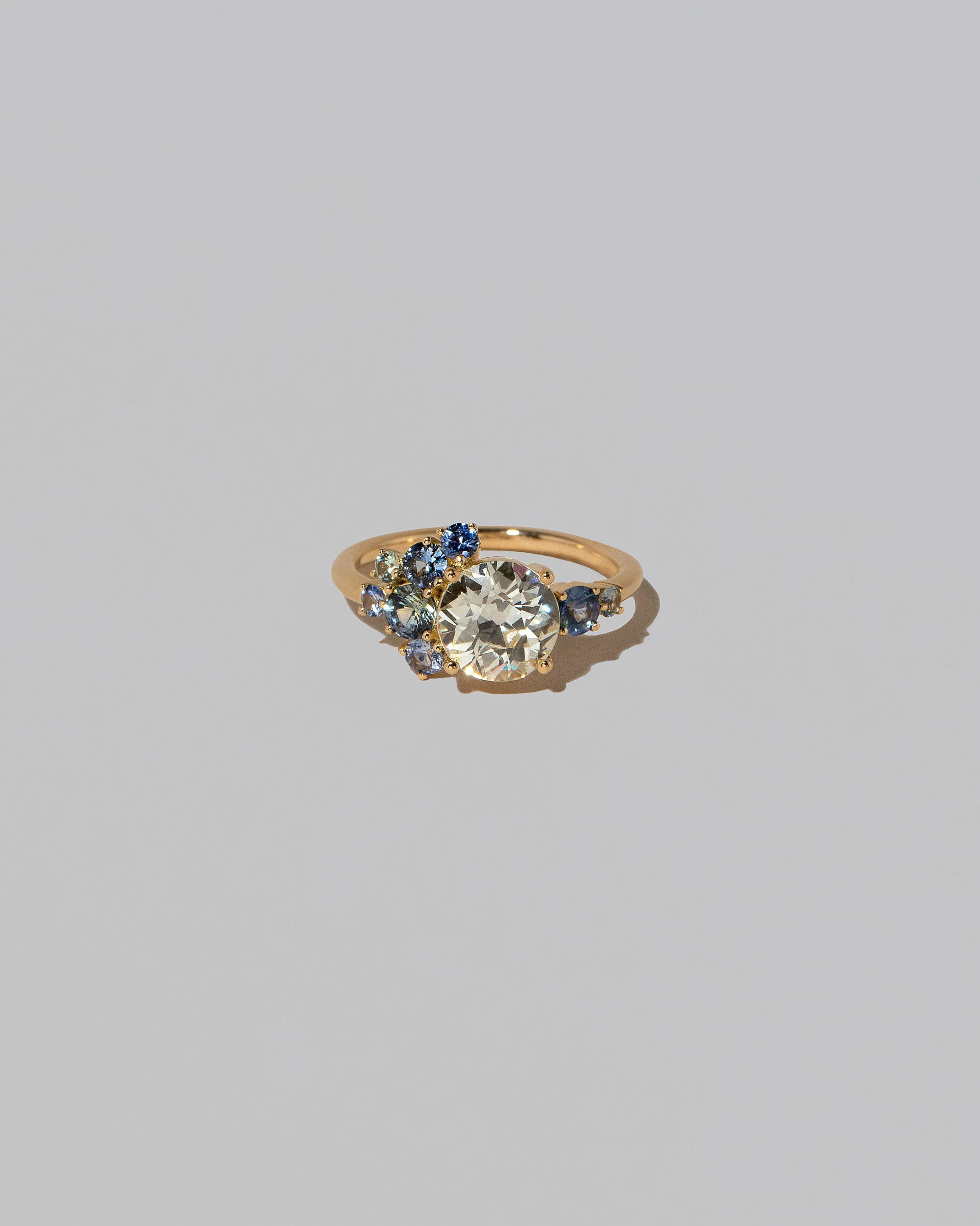 Vega Ring - Diamond & Sapphire