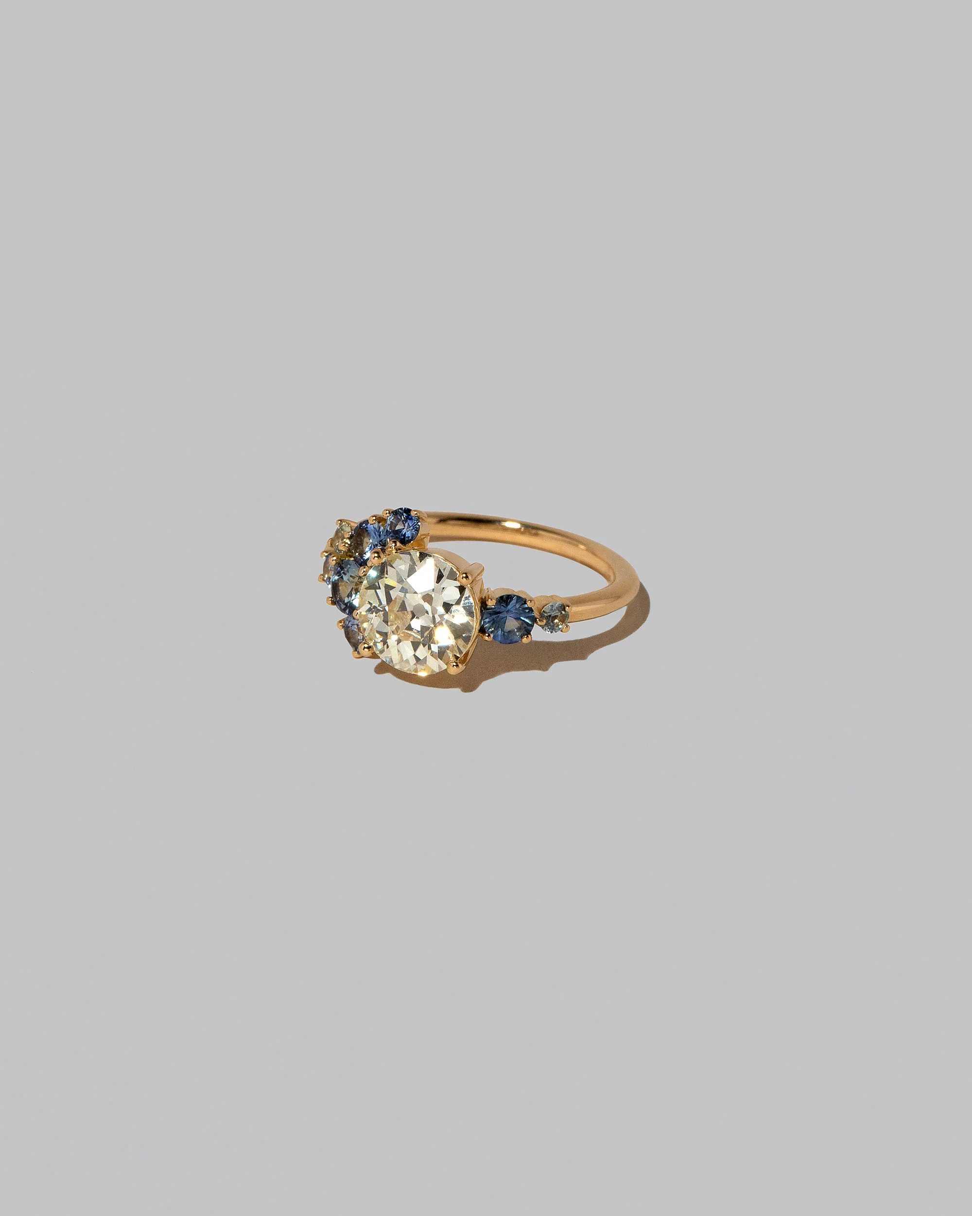 Vega Ring - Diamond & Sapphire - Image 2