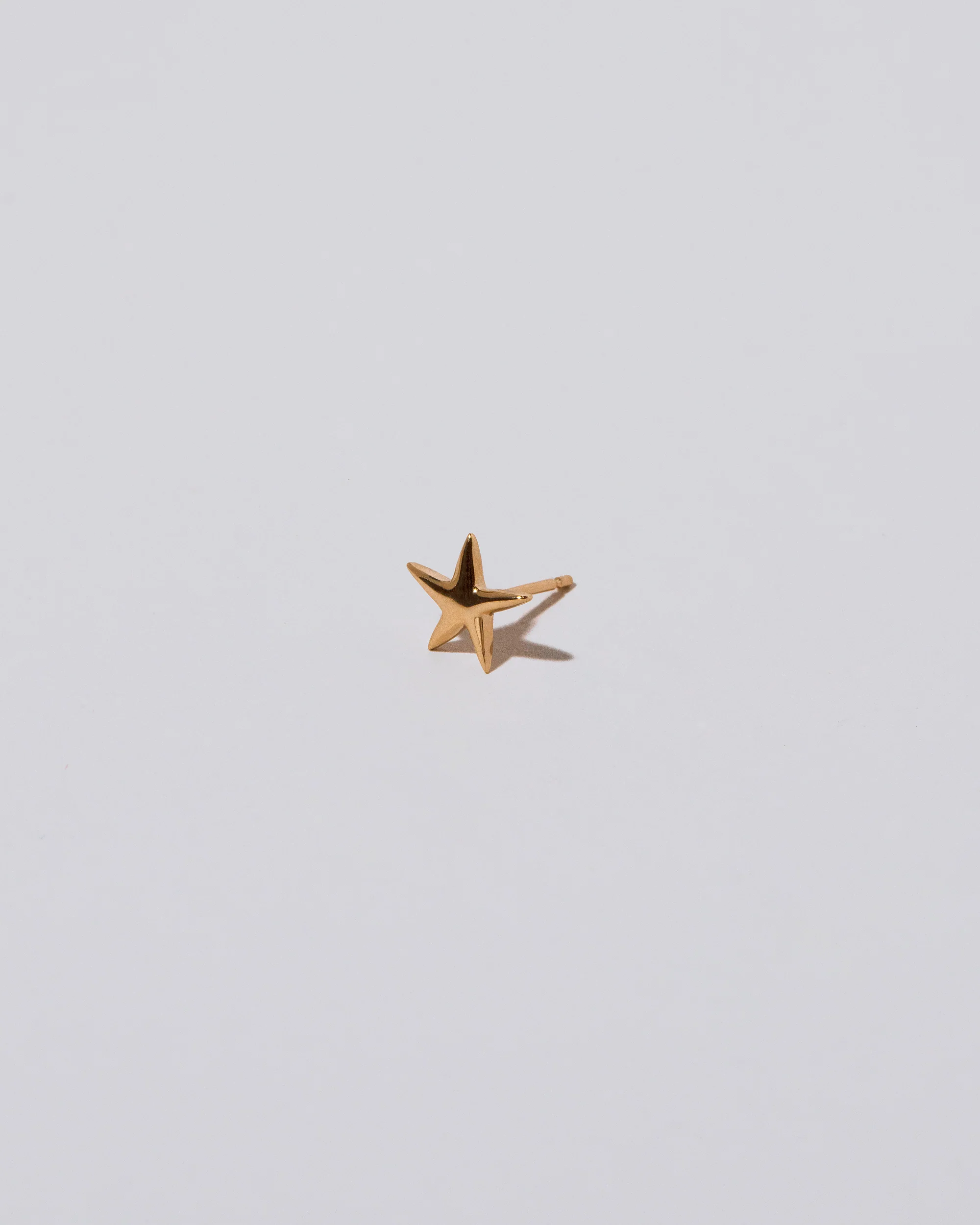 Small Verve Five Point Star Stud Earrings - Image 7