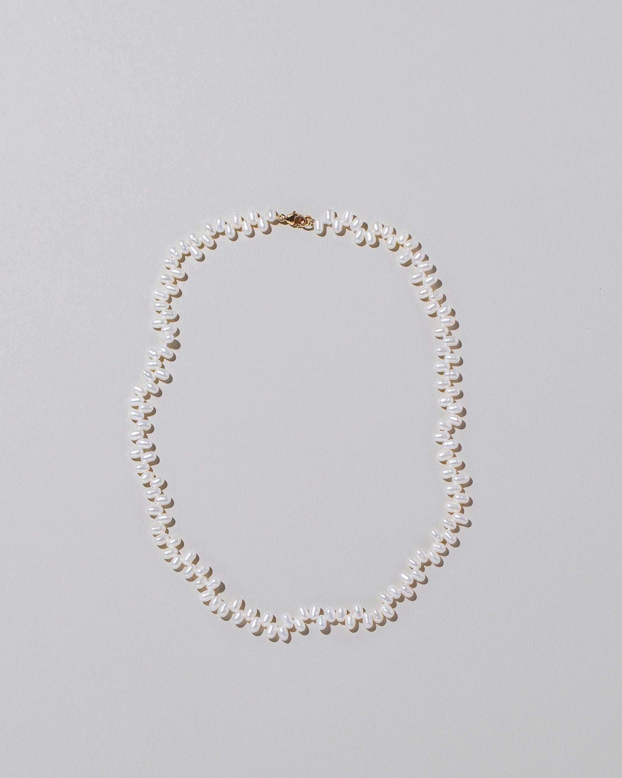 Zipper Pearl Necklace